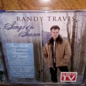 Randy Travis Songs Of The Season 2007 Word Entertainment CD Sealed